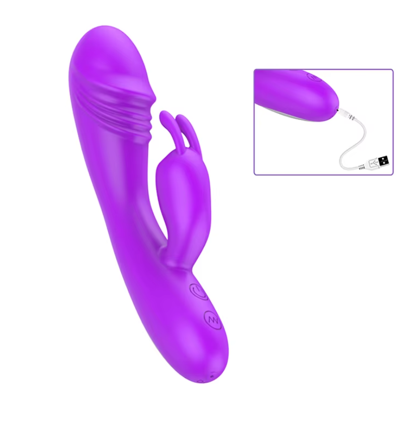 Vibrador Jack Rabbit Estimulador Clítoris y Punto G ( P361)