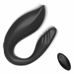 Vibrador en U con Control Remoto 10 Modos Doble Motor (P364)