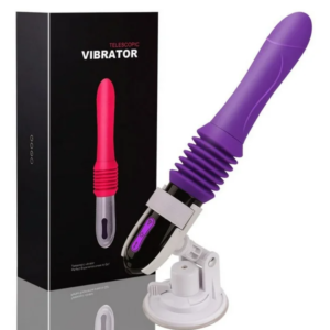 Vibrador Telescópico Pistola Dildo con Control Remoto(P366)