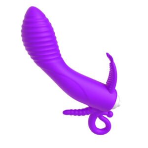 Vibrador Masajeador Dildo Estimulador de Clítoris y Punto G (P 369)