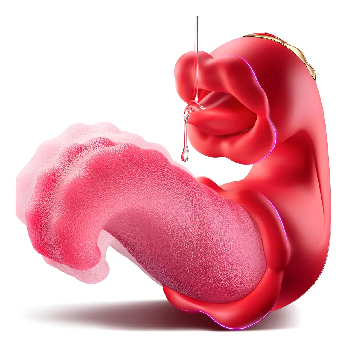 Vibrador Clítoris Estimulador Con Lengua Simulada ( 390)