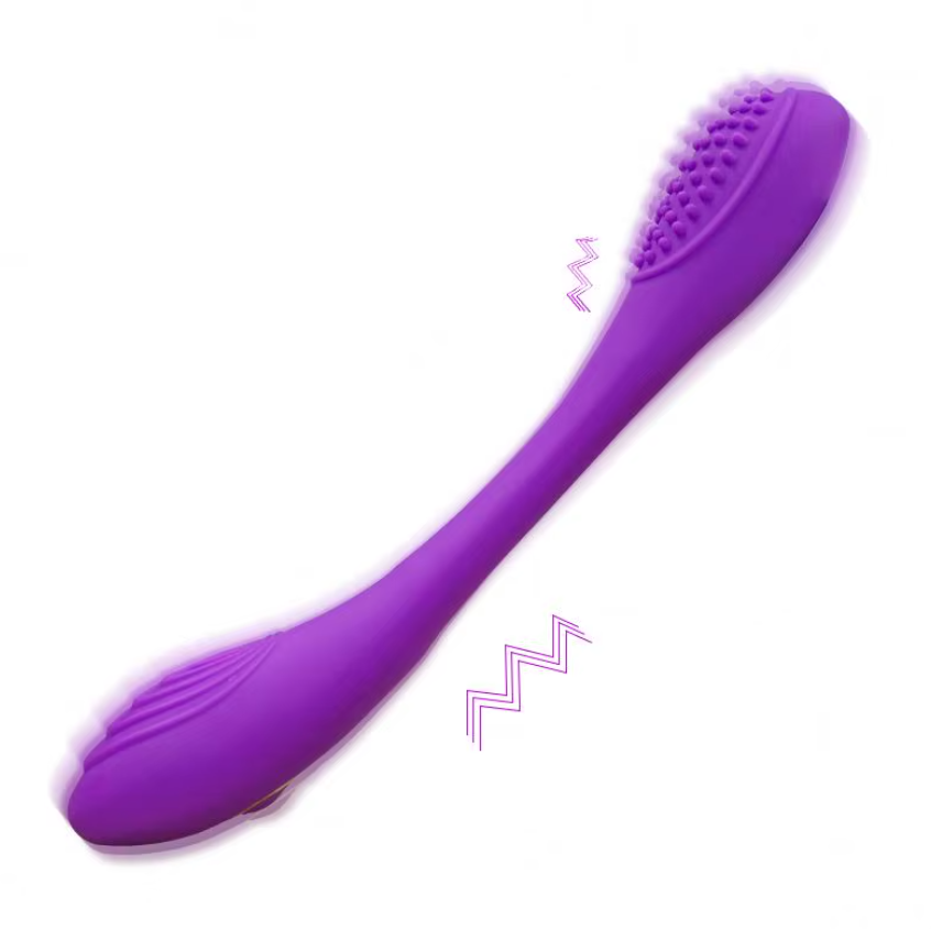 Vibrador Doble Cabeza Motor Dual 10 Velocidades (P362)