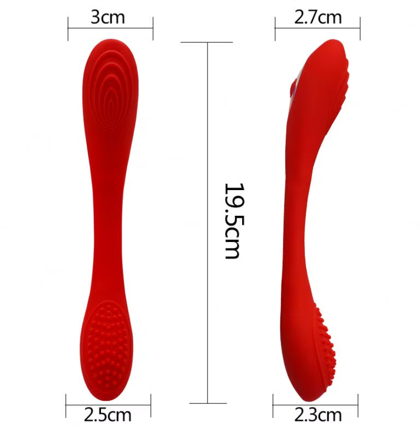 Vibrador Doble Cabeza Motor Dual 10 Velocidades (P362)