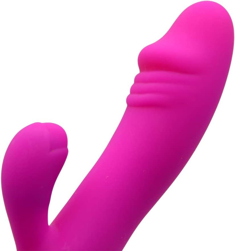 Vibrador Pretty Doble Estimulación 30 Vibraciones Pilas (367)